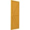 Ekena Millwork Americraft 5-Board Wood 2 Equal Panel Frmd Board-n-Batten Shutters w/Dbl Z-Bar, ARW102BF518X61TUH, PR ARW102BF518X61TUH - alternate 5
